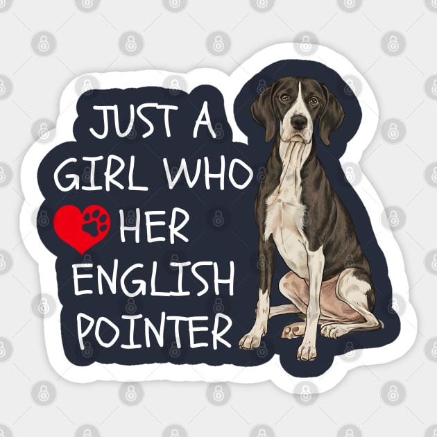 English Pointer Sticker by Noshiyn